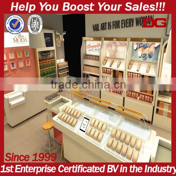 Wooden modern beauty salon furniture used for sale