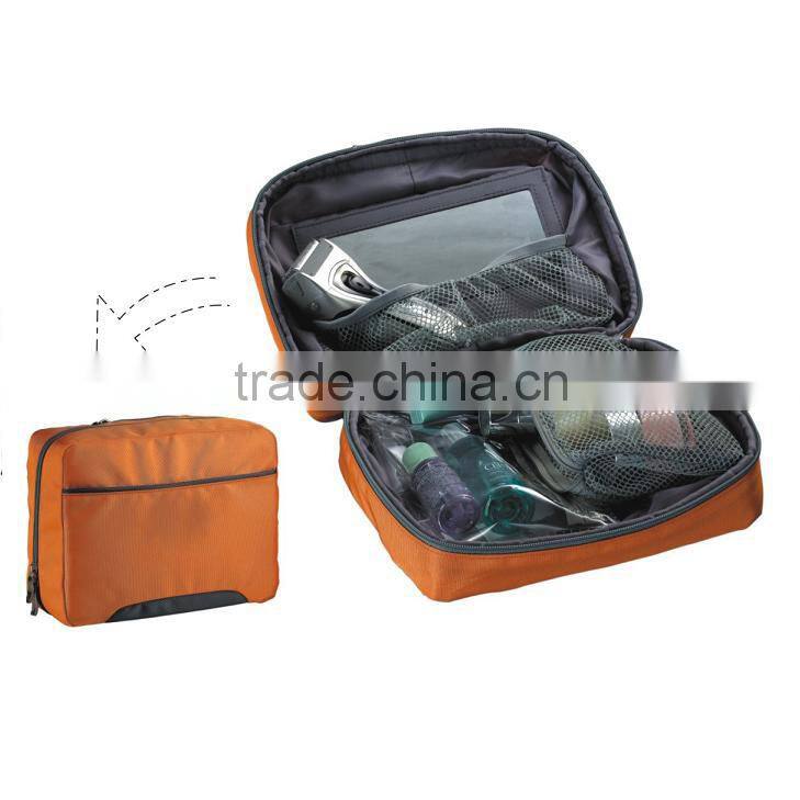 Wholesale hanging toiletry bag with many color
