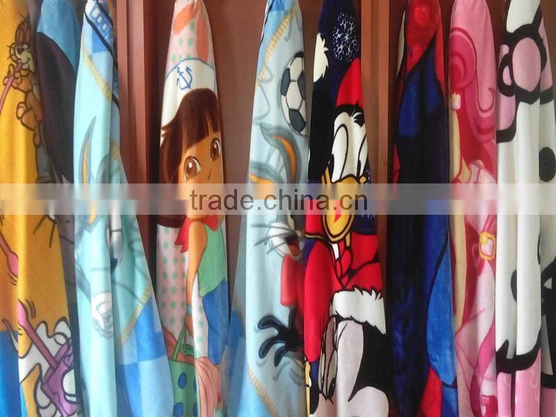 100%polyester Bear Miki Mouse blanket