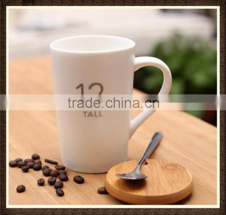 Accept small order quality custom logo ceramic coffee mug