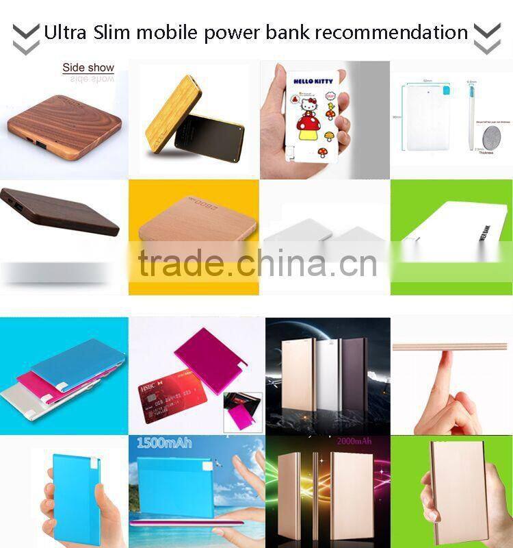 2016 New design 10000mah aluminum case power bank with lithium polymer battery for mobile phone