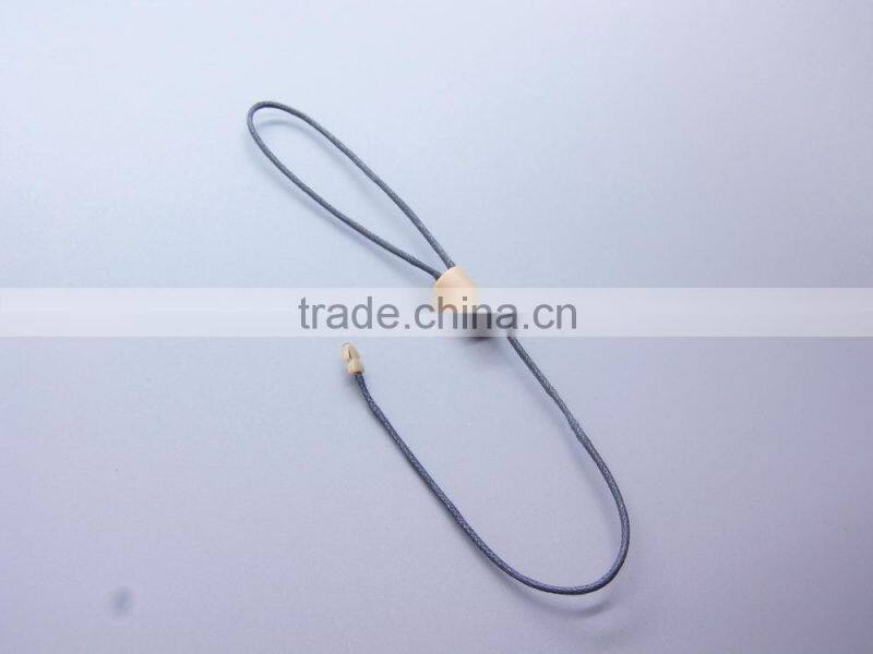 plastic seal string for garment