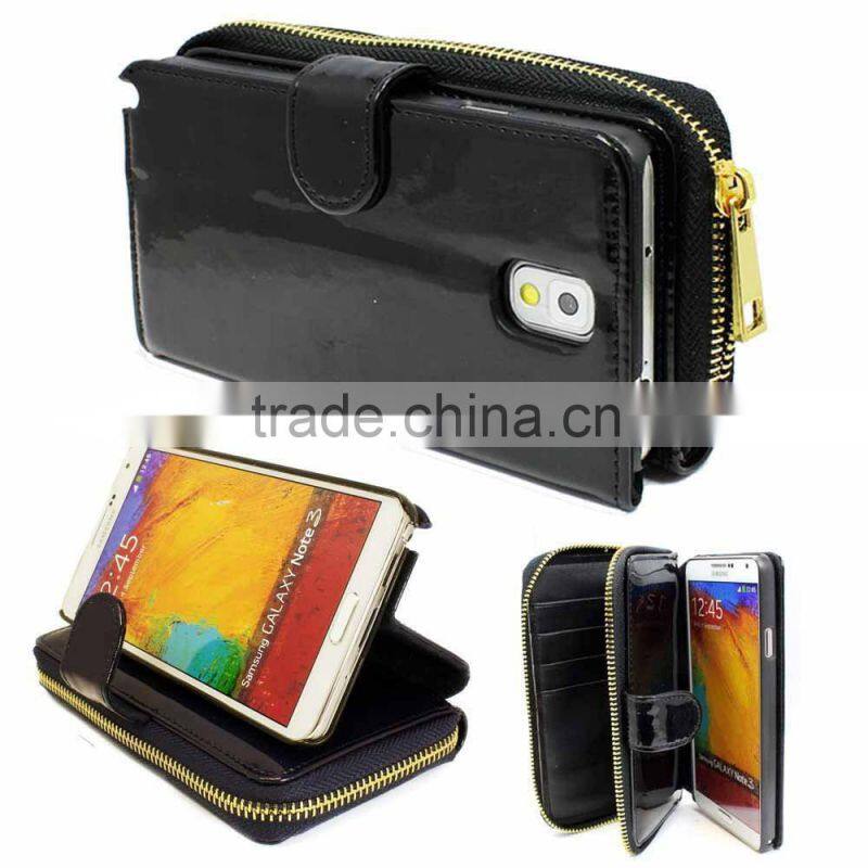 OEM manufacture luxury case for galaxy note 5,leather wallet case for samsung note 5