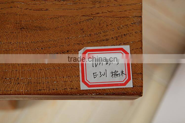 country style solid wood dining Iron table