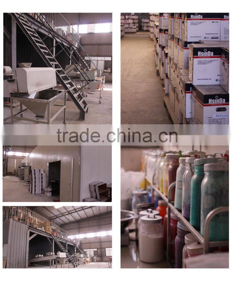 Bronze sparkle metallic powder coating powder paint