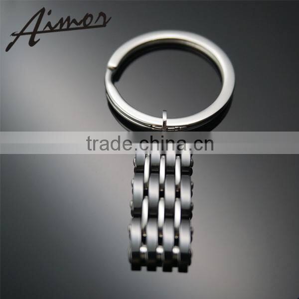 Good Price Stainless Steel Key Chain with Ceramic/Zircons