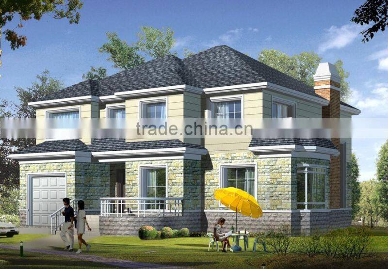 2016 latest luxury prefab villa house