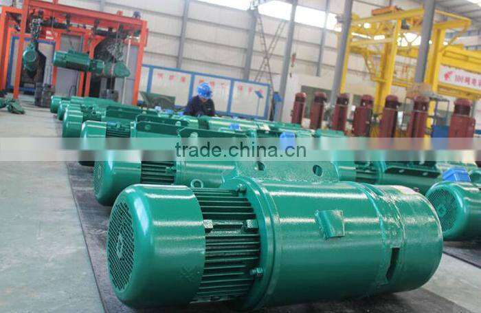 Monorail hoist crane 3t electric wire rope lift motor hoist