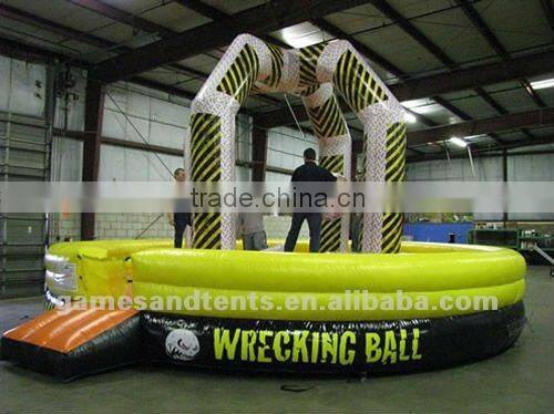 inflatable wrecking ball, inflatable demolition ball games A6034