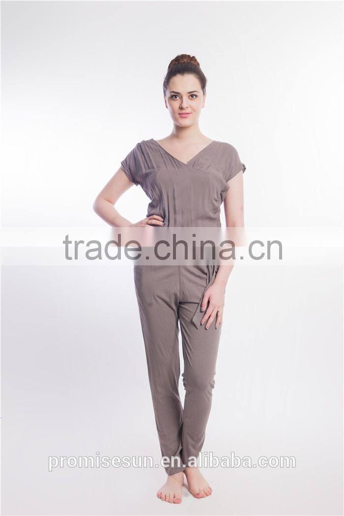 Deep V-neck sexy jumpsuit fashion new design