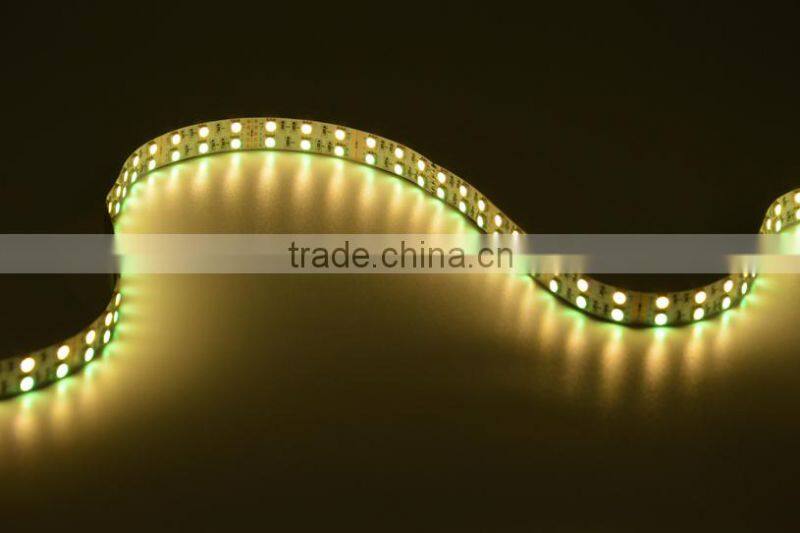High Quality RGBWW With 600Leds Double Row 5050 rgbw led strip