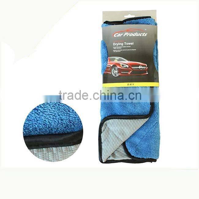 Auto clean polish double microfiber cloth multifunction car care product for windows screen