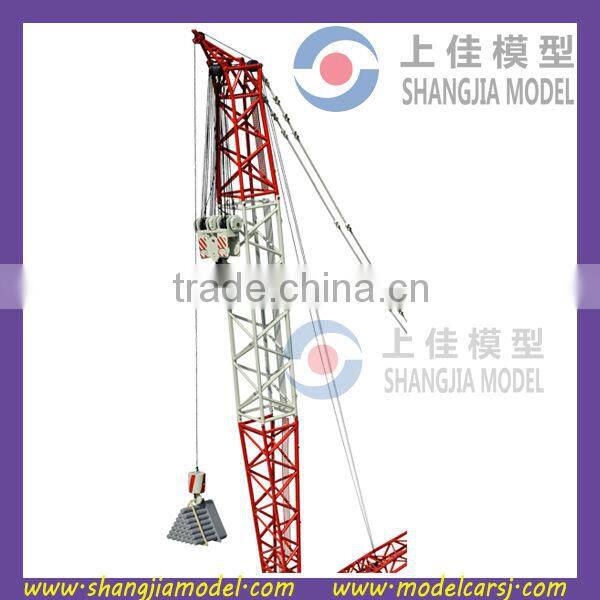Scale model crane, 1 50 die cast crane model toy,tower crane model diecast