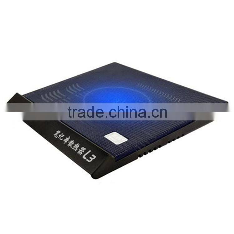 super slim mini foldable notebook cooler pad with 2 fans