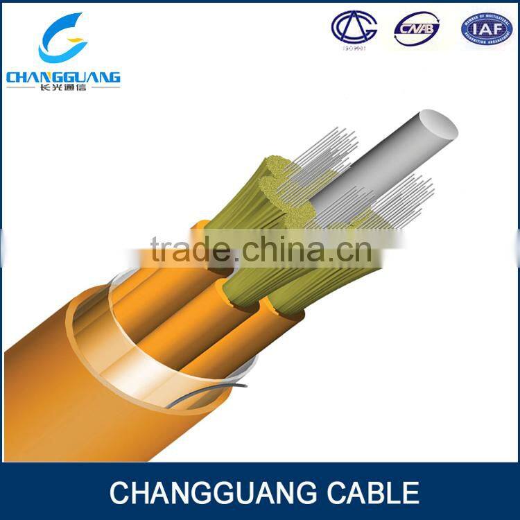 10 core single mode stranded GJBFJV FRP indoor Tight buffer fiber optical cable
