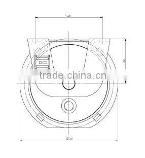 12" Brake Cylinder for railway wagons with IRIS certificate