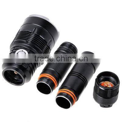 bright led waterproof tactical flashlight emergency flashlight