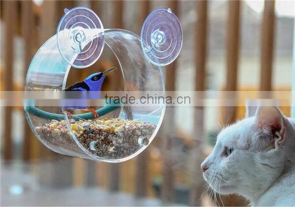 unique bird feeders of acrylic round bird feeders