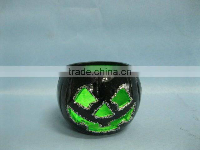 pottery halloween pumpkin