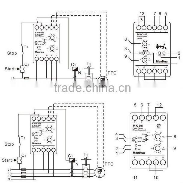 Professional Wholesale Phase Failure Relay MKC Series