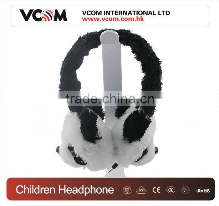 2015 VCOM Winter Earmuff Plush Warm Headphone with Factory Price