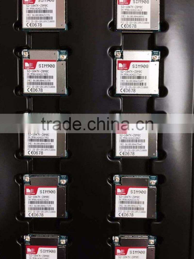 IC GPS/ GPRS +gps Module SIM908/SIM808, original new Quad-Band GSM/GPRS module