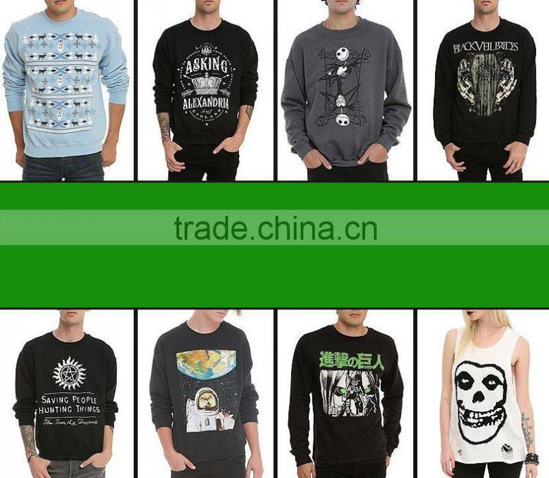 fashion couple pullover sweater any logo accept