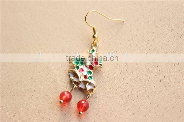 MYLOVE Christmas jingle bell earring MOQ 50 Pairs MLCHE-10