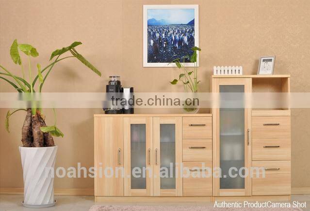 KD mirror door custom sideboards in dining room