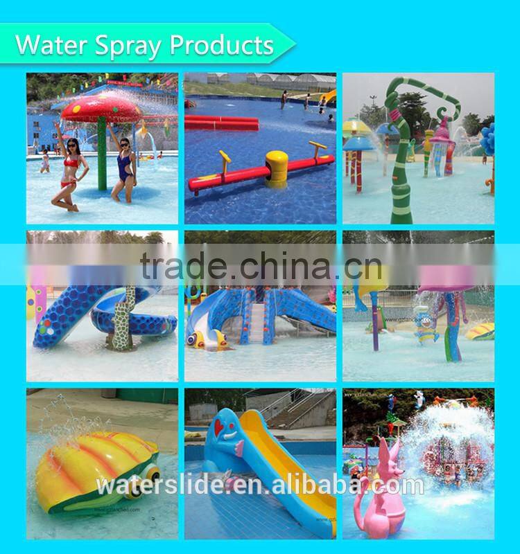 Large spiral water slides fiberglass water park rides China factory supply