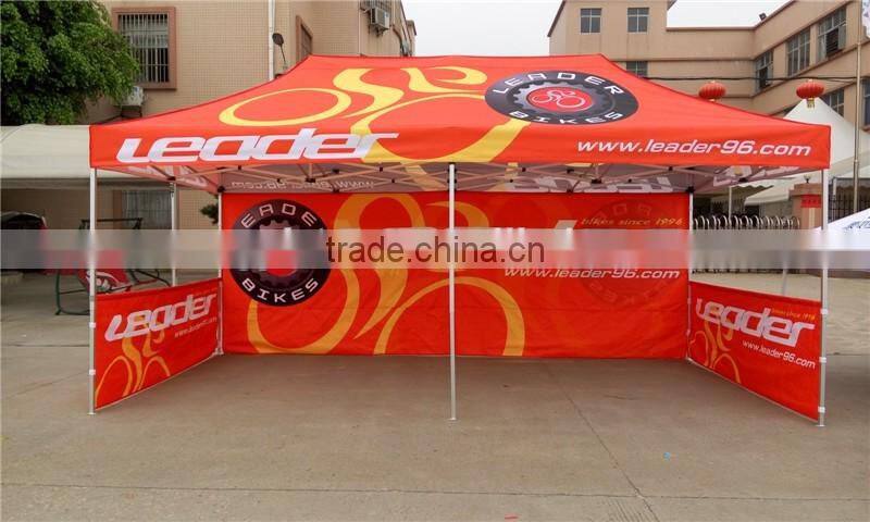 custom printing hard shell aluminum profile big pop up tent