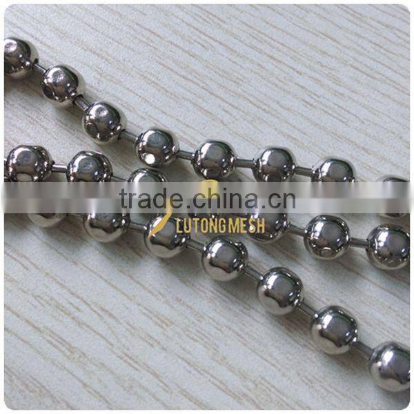 metal bead curtain for space divider and architectural usage