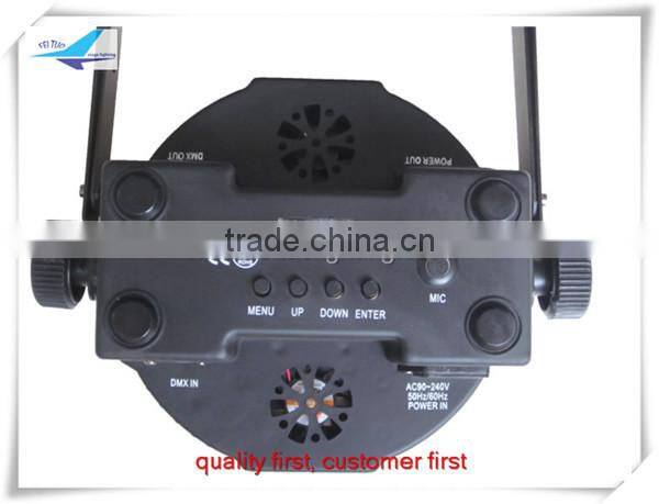 7x10w rgbw led par light / led flat par can