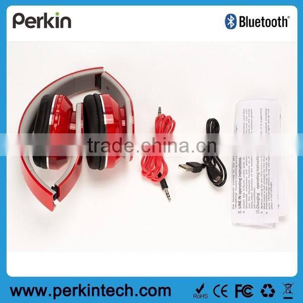 PB04B Stretchable and Folding sport bluetooth headset with wireless/wired headphone, MP3 player and FM radio
