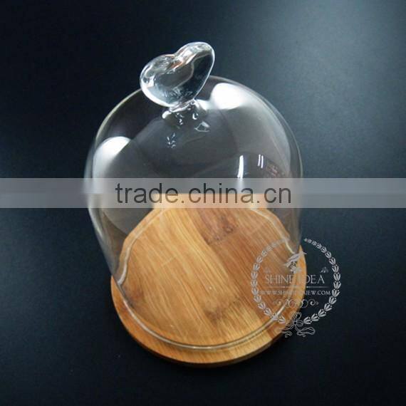 heart top preserved flower arrangement home decoration air plant planter beveled glass terrarium indoor gardening 0100025