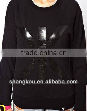2013 high fashion design women fall winter sweater cheap cotton print sweater shkz 75