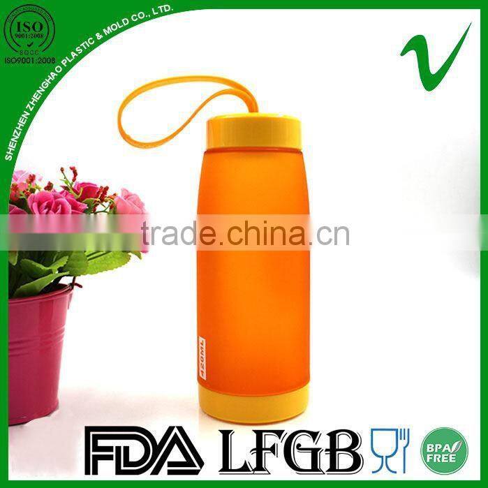 PCTG hotsale empty disposable plastic matte bottle with twin neck