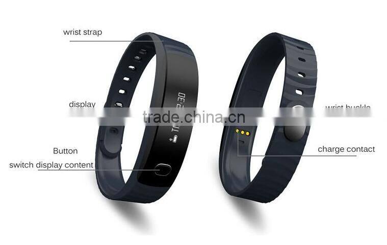 2016 Fashion fitness tracker smart bracelet, smart bracelet with sdk,smart bracelet heart rate