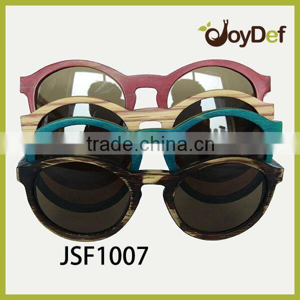 FREE SAMPLE Newest Retro design PC Baboom Sunglasses with PC frame Wooden sunglasses with small order