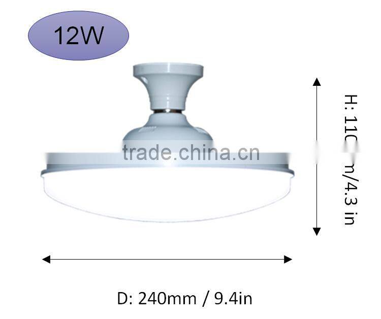High quality E27 round led ceiling light