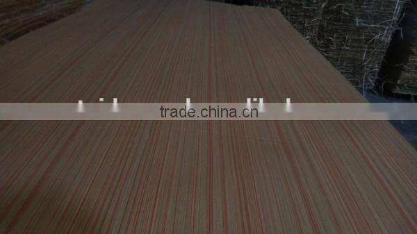 1.6mm recon teak veneer plywood from Linyi