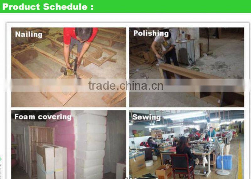 2015 hot sell leather bed