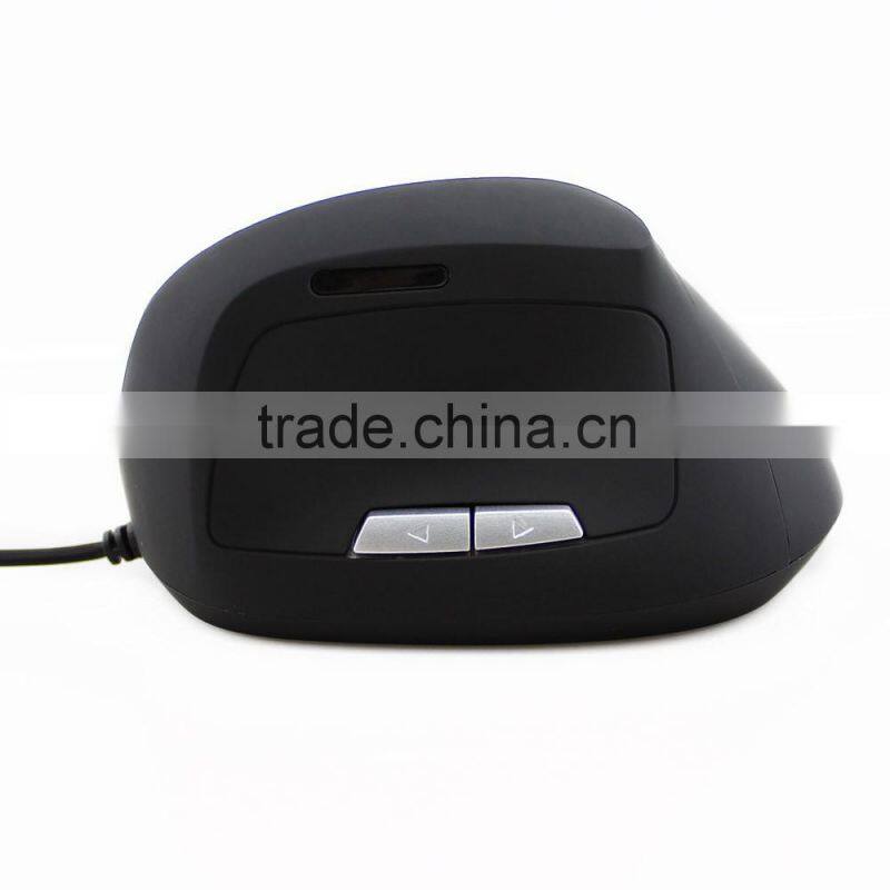 6 Buttons USB Wired Ergonomic Vertical Optical Mouse 800 1200 1600 2000 DPI