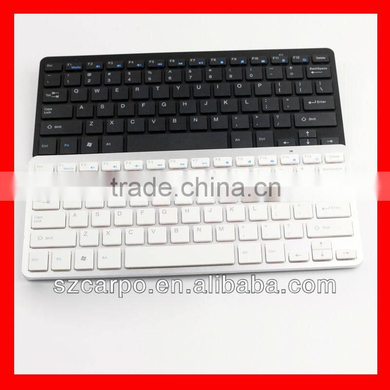 High quality mini slim bluetooth keyboard ipad H286