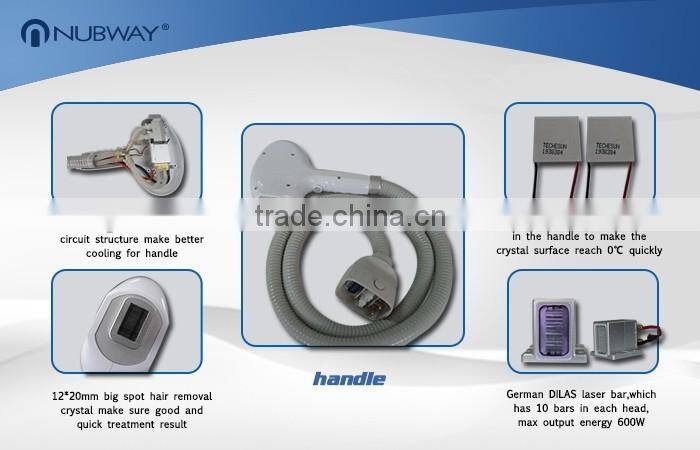 Top Sale Professional Salon Machine threading 808nm Diode Laser Hair Removal