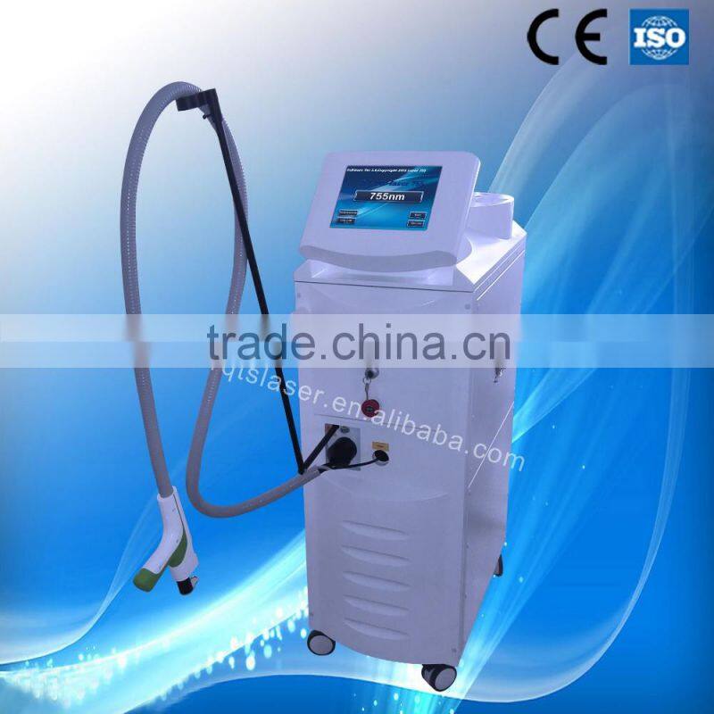 2015 hottest Painless 755 Nm Alexandrite Laser 50Hz / 60Hz with Hair Removal