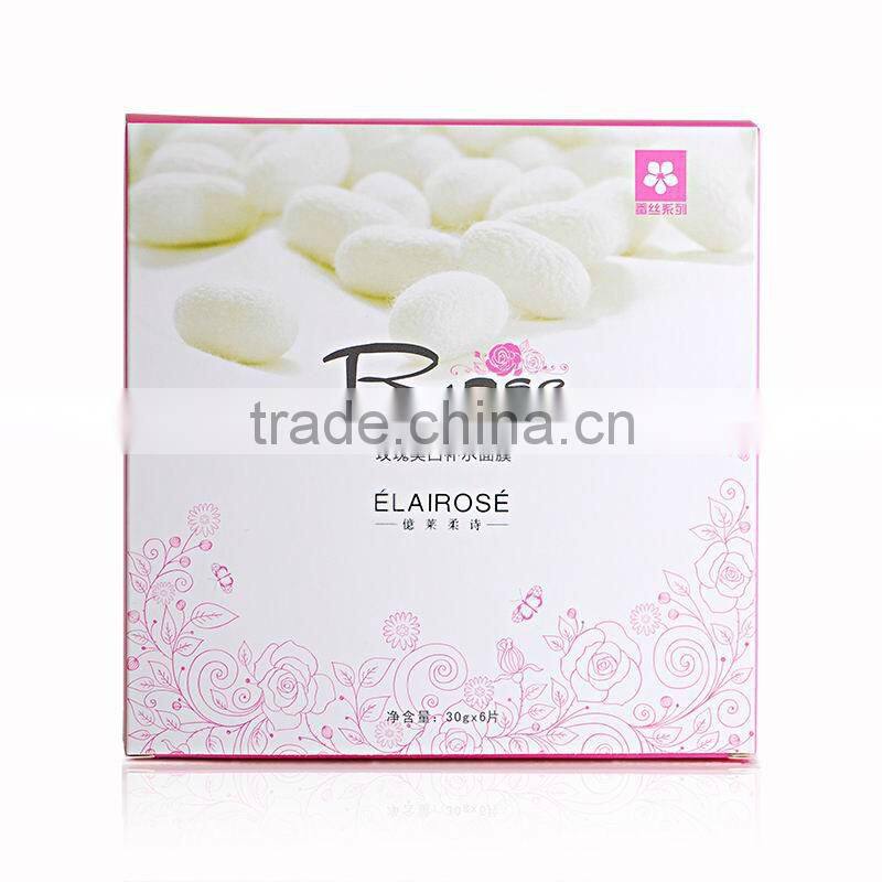 Rose Whitening Moisturizing Silk Mask