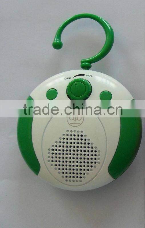 hanging shower radio fm