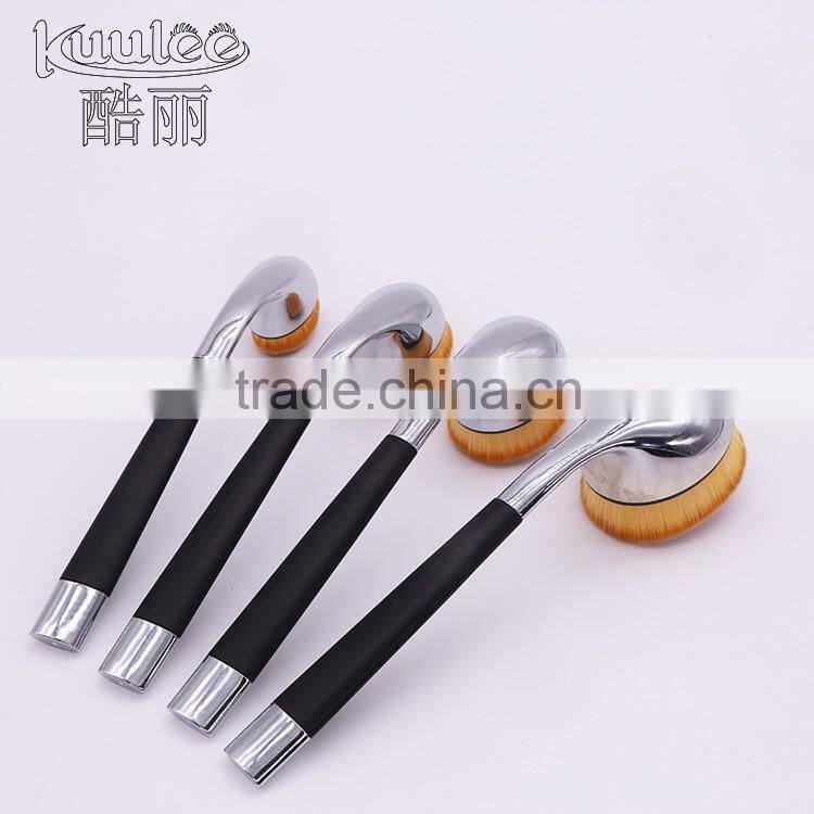 9pcs Golf Pro Cosmetic Makeup Brush Professional Kit makeup brushes with black