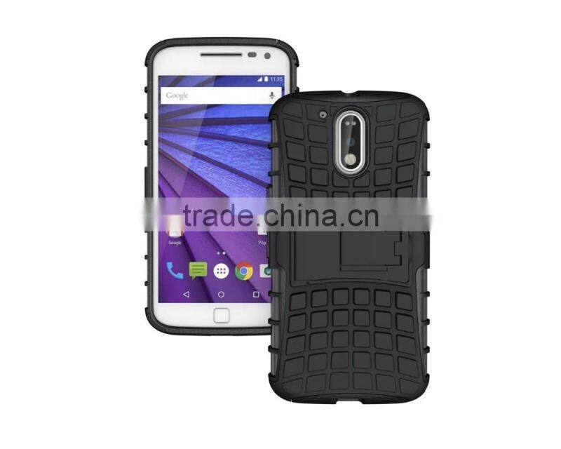 For MOTO G4 PLAY Armor CASE Heavy Duty Hybrid Rugged TPU Impact Kickstand ShockProof Tyre CASE COVER TANK COVER CASE